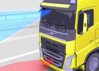 Ετσι λειτουργεί το σύστημα Emergency Brake στα φορτηγά της VOLVO (video)