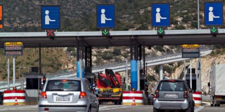Μειωμένα τα διόδια Αθήνα – Καλαμάτα από την Πρωτοχρονιά