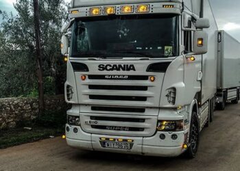 Το δυναμικό Scania R620 του Νικηφόρου Κουκουμέλου
