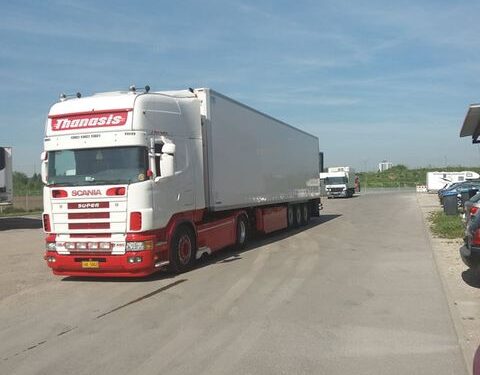 Ένα …κρητικό SCANIA 164 αλωνίζει την Ευρώπη