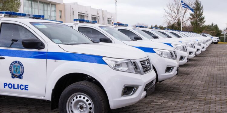 Ενίσχυση του στόλου περιπολικών της Ελληνικής Αστυνομίας με Nissan NAVARA