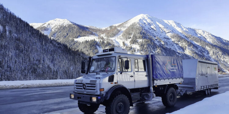 O “Ράμπο” των Σεισμών είναι ένα Unimog!