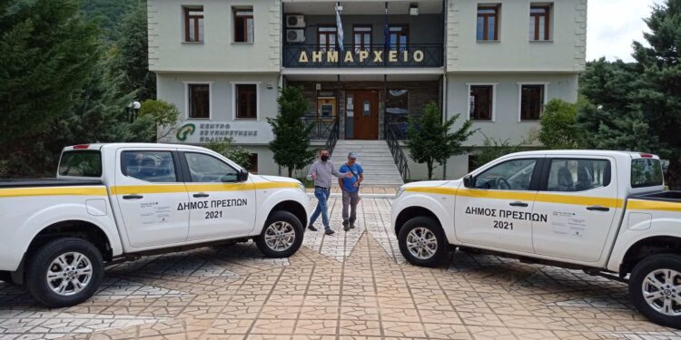 Ο Δήμος Πρεσπών με Nissan Navara