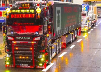 Όταν θέλεις το Scania σου να μπαίνει και μέσα στο σπίτι σου! (video)
