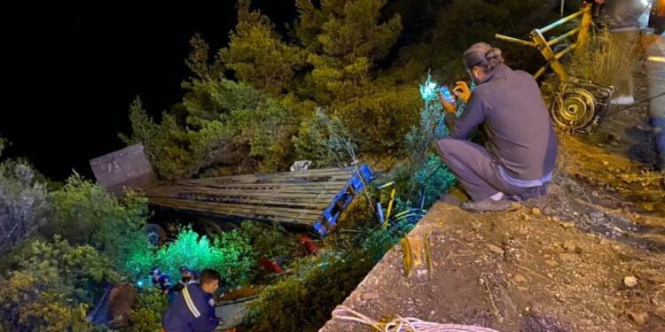 Nταλίκα ντελαπάρισε και έπεσε σε γκρεμό στην Χαλκιδική