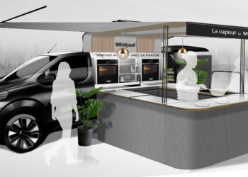Whirlpool Experience Tour: ένα food truck που σχεδίασε η WHIRLPOOL και το PEUGEOT Design Lab!