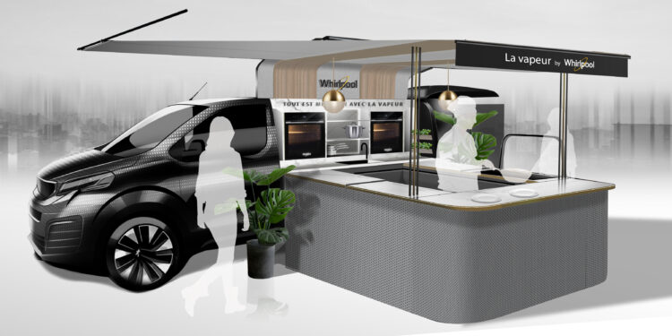 Whirlpool Experience Tour: ένα food truck που σχεδίασε η WHIRLPOOL και το PEUGEOT Design Lab!
