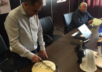 H OΦΑΕ έκοψε την πίτα της παρουσία του προέδρου κ. Απόστολου Κενανίδη