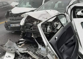 Καραμπόλα 50 αυτοκινήτων στην Εγνατία Οδό!