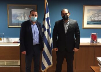 Τι συζήτησε ο Κενανίδης με τον Υπουργό Ναυτιλίας
