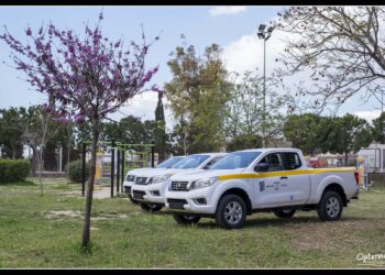 Nissan NAVARA για την υπηρεσία πρασίνου του Δήμου Νίκαιας – Αγ. Ι. Ρέντη