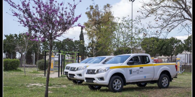 Nissan NAVARA για την υπηρεσία πρασίνου του Δήμου Νίκαιας – Αγ. Ι. Ρέντη