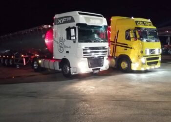 “Ακούραστα” τα φορτηγά της μεταφορικής Κωνσταντόπουλος από τη Θεσσαλονίκη