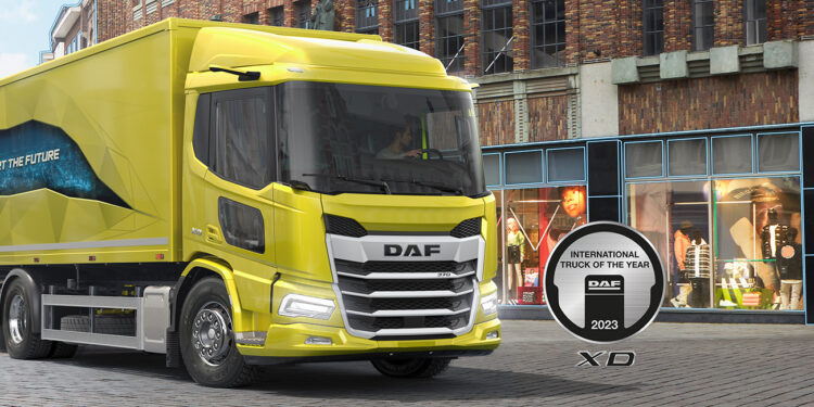 Διεθνές Φορτηγό της Χρονιάς 2023 η σειρά  DAF XD