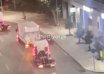 Γάμος με… “χορωδία” έξι νταλίκες στη Θεσσαλονίκη  (+ video)