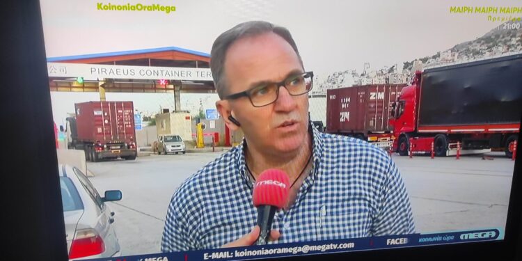 Παναγιώτης Τεγρέλλης στο MEGA: “Δυσβάσταχτο το αυξημένο κόστος μεταφοράς λόγω της αύξησης στο ντίζελ”