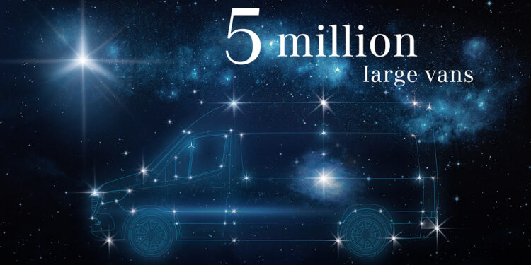 Πέντε εκατομμύρια βαν από τη Mercedes-Benz