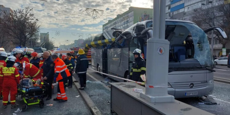 Ρουμανία: Τροχαίο με λεωφορείο με 47 Έλληνες – Ένας νεκρός, 24 τραυματίες