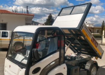 O Δήμος Νεμέας εντάσσει στον στόλο των οχημάτων του το νέο, αμιγώς ηλεκτροκίνητο ελαφρύ φορτηγό Addax