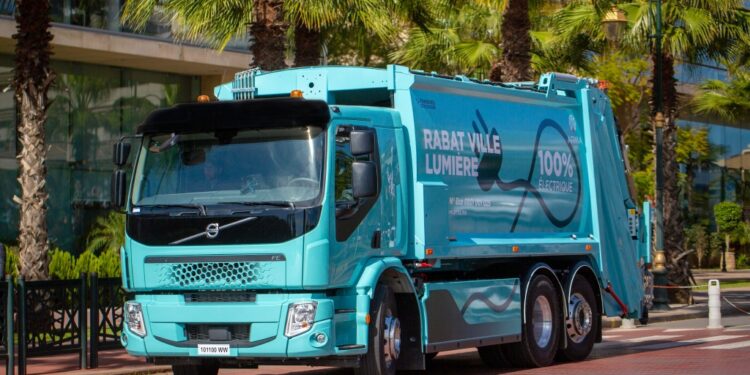 Volvo FE Electric Σε ρόλο σκουπιδιάρικου στο Μαρόκο