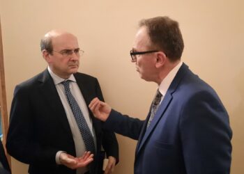 Συναντήσεις προέδρου ΠΣΧΕΜ με υπουργούς της κυβέρνησης στην ημερίδα του ΕΒΕΠ