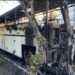 Επεισόδια στη Γεωπονική: Στις φλόγες τρία τουριστικά λεωφορεία