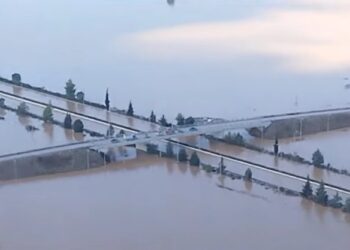 Τελευταία ενημέρωση: Παραμένει κλειστή η ΠΑΘΕ – Βελτιώνεται η κατάσταση με τη στάθμη των υδάτων