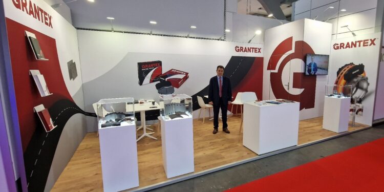 H GRANTEX στη Busworld, Βρυξέλλες 2023.