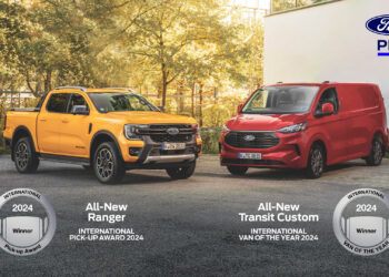 Η Ford Pro κατακτά τα βραβεία «International Van οf the Year 2024» & «International Pick-up Award 2024»