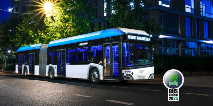 To Solaris Urbinο είναι το πρώτο υδρογονοκίνητο που έλαβε τον τίτλο BUS OF THE YEAR 2025