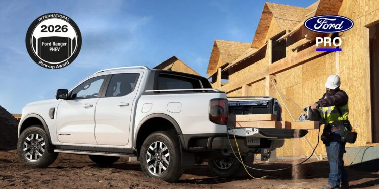 Το νέο Ford Ranger PHEV κατακτά την κορυφαία διάκριση International Pick-up Award (IPUA) για το 2026/2027