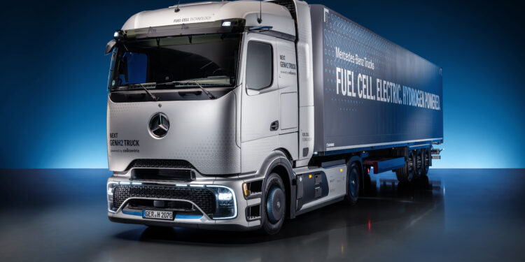 Mercedes-Benz NextGenH2 Truck: Το φορτηγό που φουλάρει με υδρογόνο