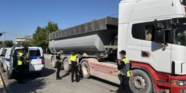 972 παραβάσεις βεβαιώθηκαν σε  132 ελεγμένα φορτηγά οχήματα