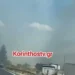 Φωτιά στην Κορινθία: Αυξημένη κίνηση και προβλήματα στην Εθνική Οδό